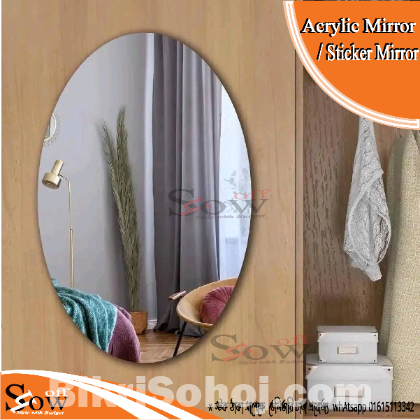 Acrylic Mirror / Sticker Mirror